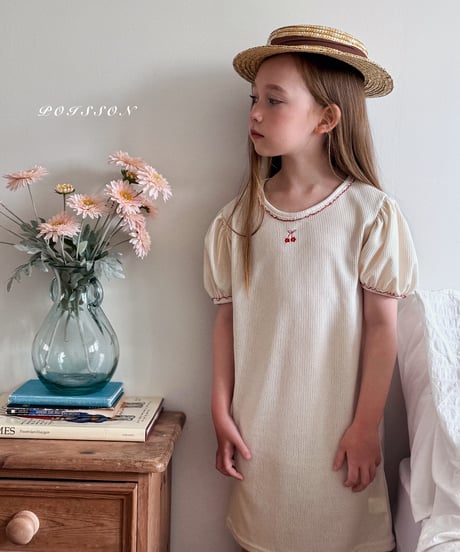 5[予約]poisson cherry puff tee