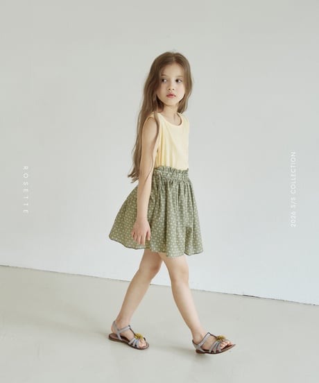 17[予約]ROSETTE clover skirt