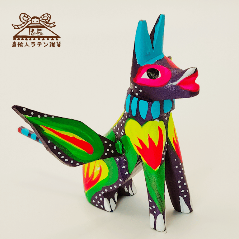 メキシコ直輸入 犬のアレブリヘ ウッドカービング（送料込み!） original