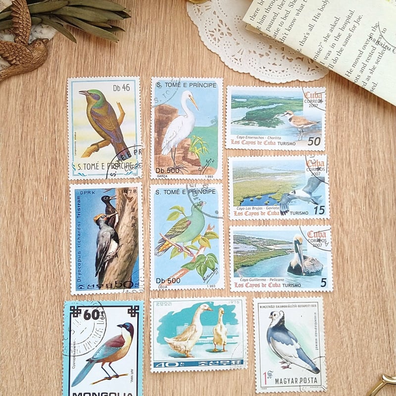 168 海外切手 未使用 鳥 【公式通販】