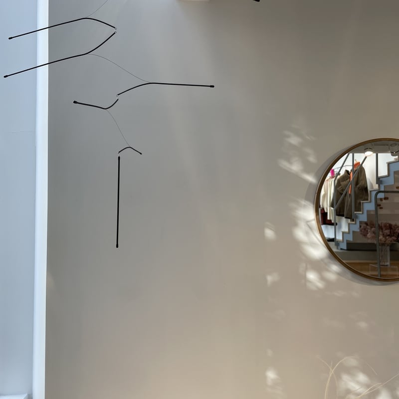 Hanging Kinetic Art Decor | energy flow | Handc