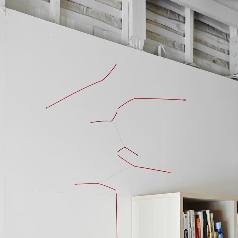 Hanging Kinetic Art Decor | energy flow | Handc