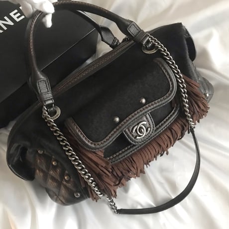 シャネル CHANEL パリダラス　2way ショルダーバッグ