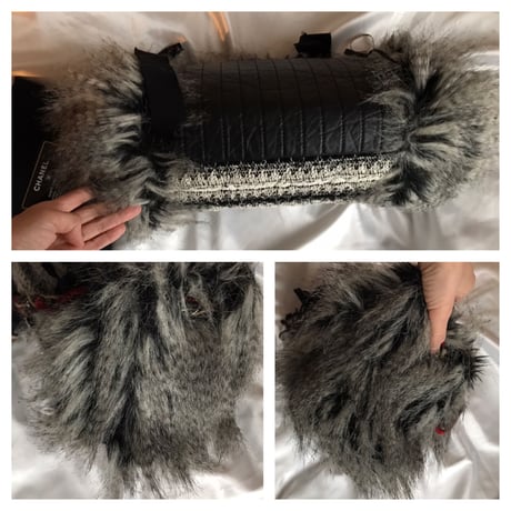 シャネル　CHANEL ファンタジーファー　ショルダーバッグ