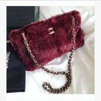 シャネル CHANEL ラパンファー ショルダーバッグ