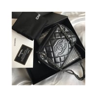 シャネル　CHANEL バレリーナ　チェーンショルダーバッグ