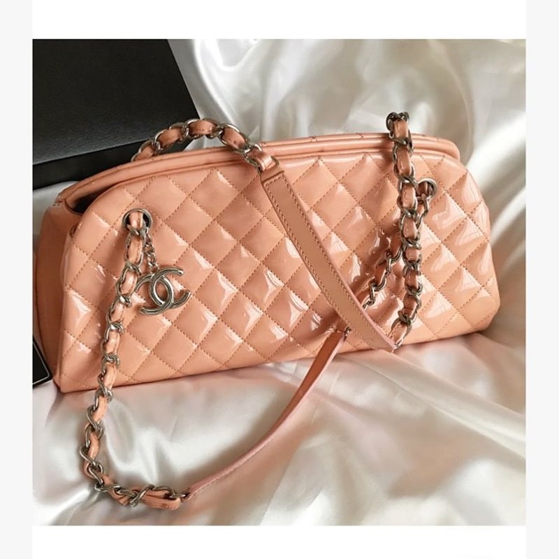 シャネル CHANEL マドモアゼル エナメル ショルダーバッグ | Advanced