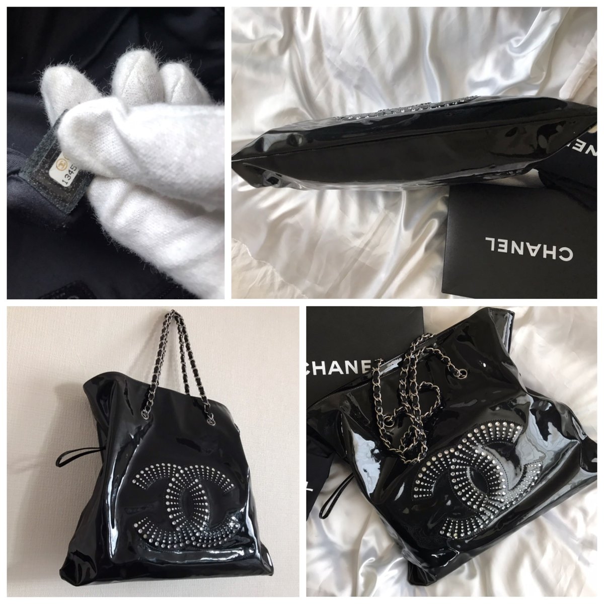 CHANEL  超希少ラインストーン　トートバック(新品)