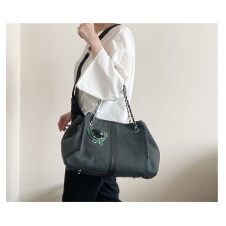 シャネル　CHANEL マットキャビアスキン　トートバッグ