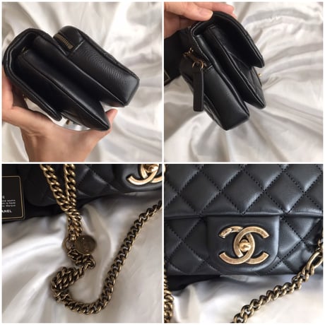 シャネル　CHANEL マトラッセ ゴールドチェーン　バッグ