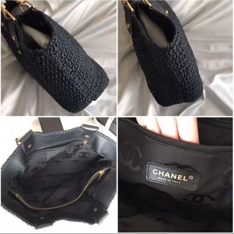 シャネル CHANEL カゴバッグ　チェーンショルダーバッグ