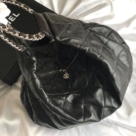 シャネル CHANEL リングハンドル　ハンドバッグ