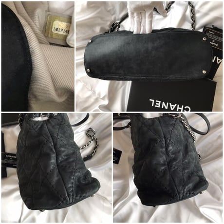 シャネル CHANEL スパークルレザー　2way ショルダーバッグ