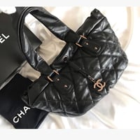 シャネル CHANEL マトラッセ ラムスキン  トートバッグ