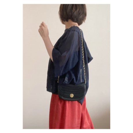 シャネル　CHANEL  ハーフムーン　チェーンショルダーバッグ