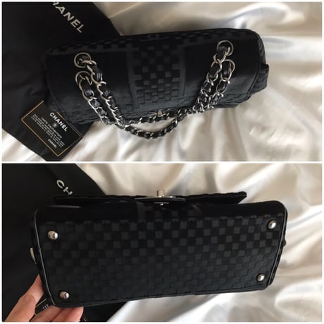 シャネル　CHANEL ベルベットチェーンショルダーバッグ