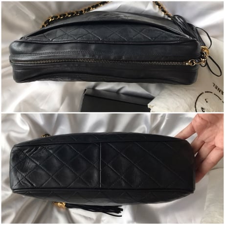 シャネル CHANEL フリンジ  チェーンショルダーバッグ