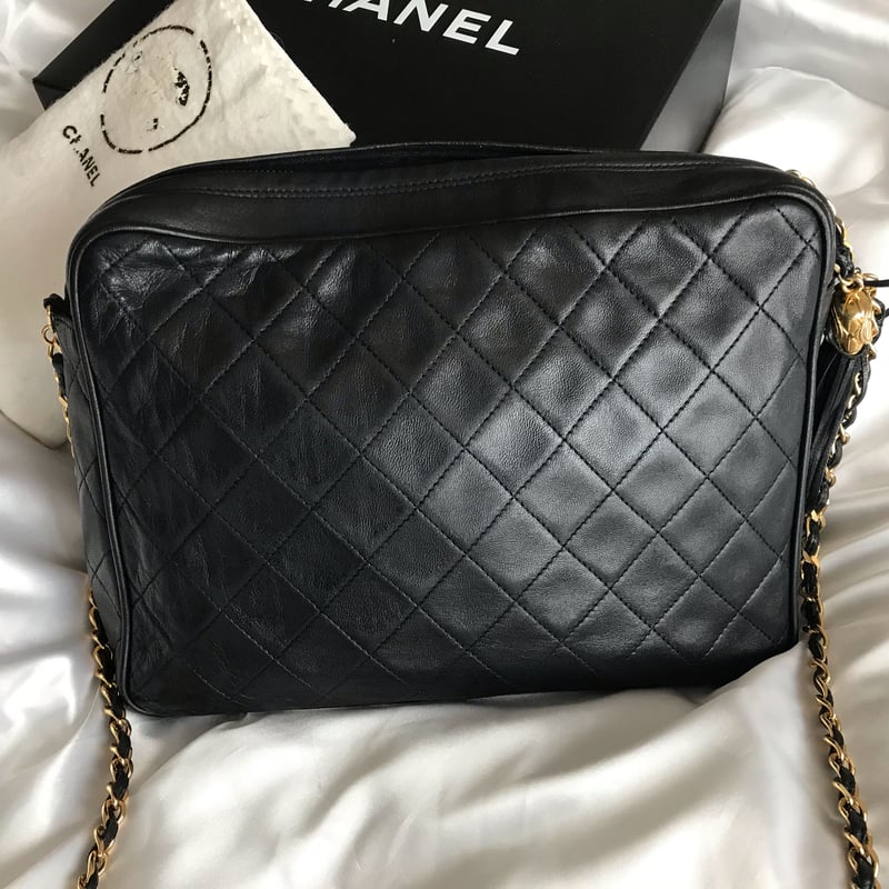 シリアルあり！　CHANEL　フリンジ　チェーン　ショルダーバッグ　
マトラッセ