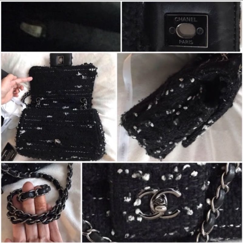 VINTAGE●CHANEL●シャネル ツイード チェーン ショルダーバッグ CHANEL - 専用♡シャネル CHANEL ツイード チェーン ショルダー
