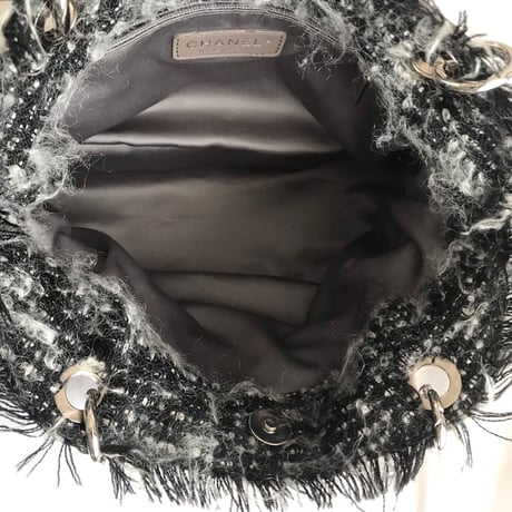 シャネル CHANEL デカココ ツイード　トート バッグ