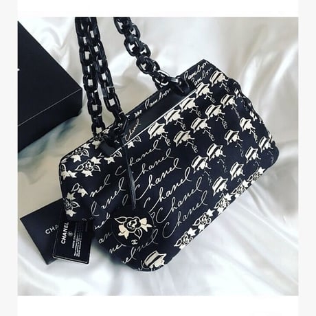 シャネル CHANEL クルーズライン　プラチェーン　ハンドバッグ
