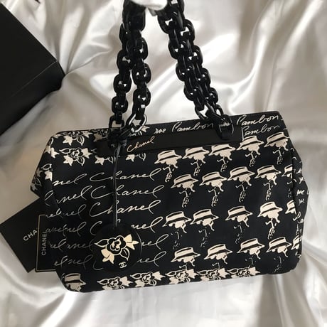 シャネル CHANEL クルーズライン　プラチェーン　ハンドバッグ