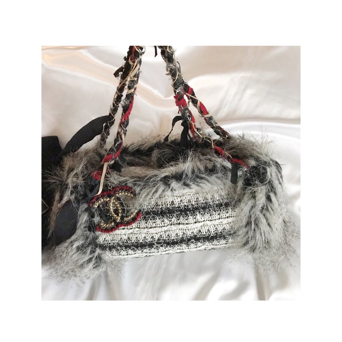 シャネル CHANEL ファンタジーファー ショルダーバッグ