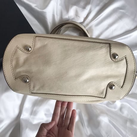 シャネル CHANEL チョコバー　ヴィンテージ レザー　ハンドバッグ