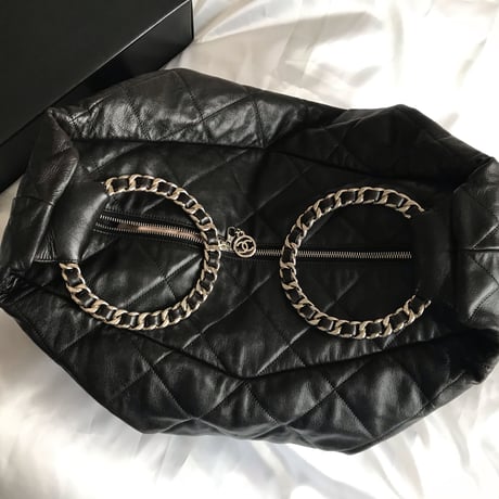 シャネル CHANEL リングハンドル　ハンドバッグ