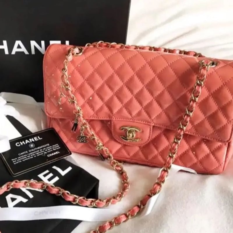 シャネル CHANEL マトラッセ エナメル チェーンショルダーバッグ シャネル CHANEL マトラッセ エナメル チェーンショルダーバッグ