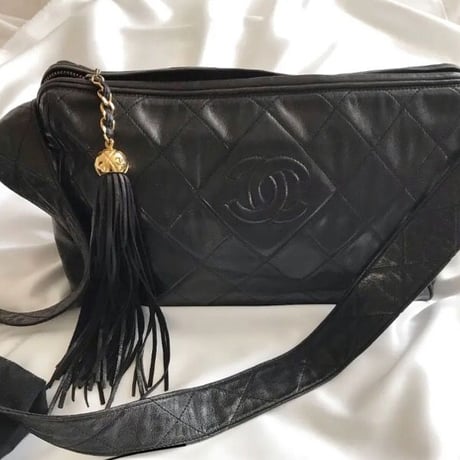 シャネル CHANEL マトラッセ  フリンジ ショルダーバッグ