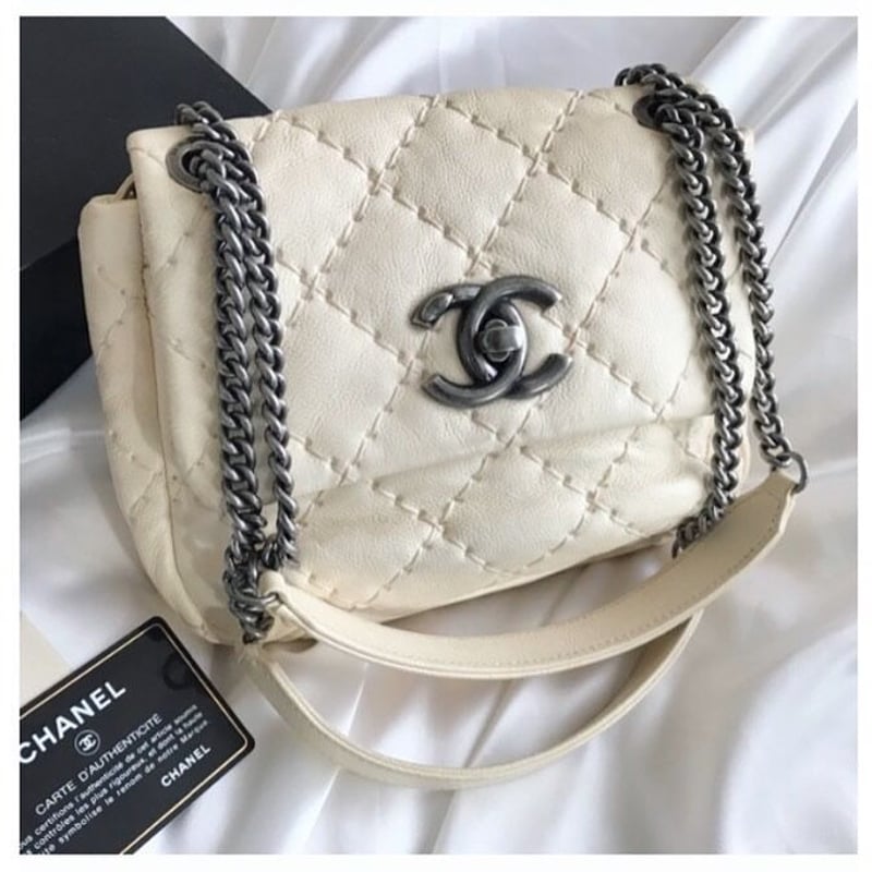 シャネル CHANEL ワイルドステッチ チェーンショルダーバッグ