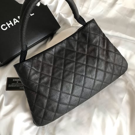 シャネル CHANEL キャビアスキン　トートバッグ