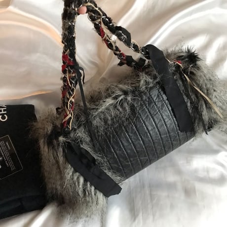 シャネル　CHANEL ファンタジーファー　ショルダーバッグ