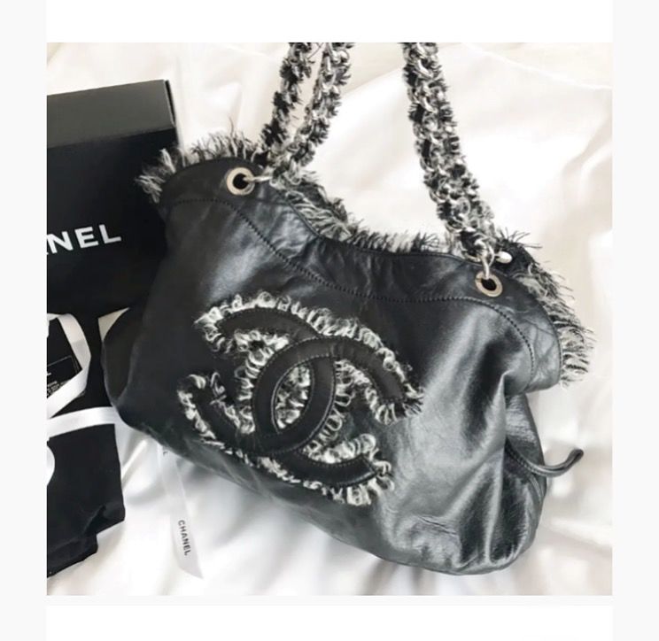シャネル CHANEL デカココ ツイードショルダーバッグ | Advanced シャネル CHANEL デカココ ツイードショルダーバッグ | Advanced