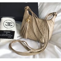 シャネル CHANEL マトラッセ フリンジ ショルダーバッグ