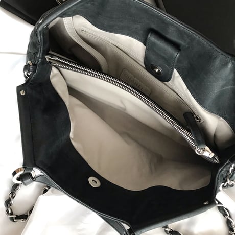 シャネル CHANEL スパークルレザー　2way ショルダーバッグ