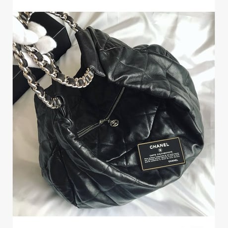 シャネル CHANEL リングハンドル　ハンドバッグ