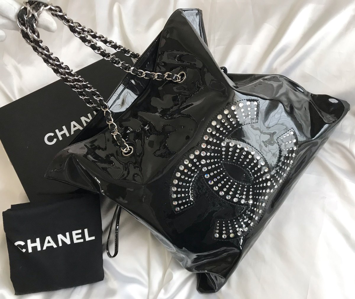 CHANEL ヴィンテージジーンズ　ラインストーン