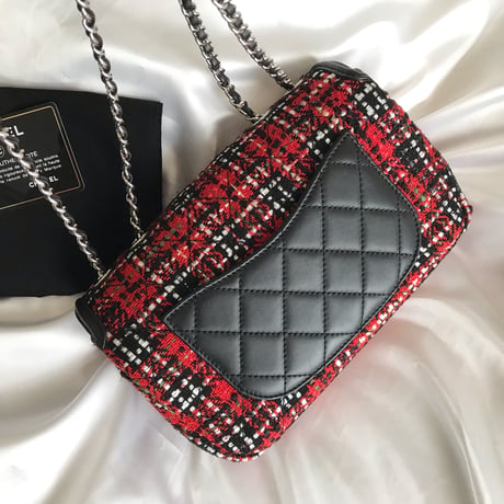 シャネル CHANEL フィリグリー　ツイード　バッグ