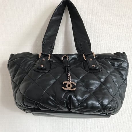 シャネル CHANEL マトラッセ ラムスキン  トートバッグ