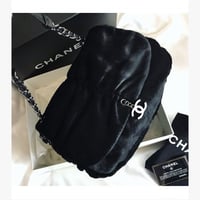 シャネル CHANEL ハラコ×ラムスキン  ショルダーバッグ