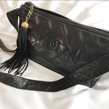 シャネル CHANEL マトラッセ  フリンジ ショルダーバッグ