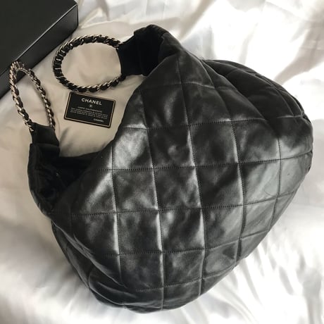 シャネル CHANEL リングハンドル　ハンドバッグ