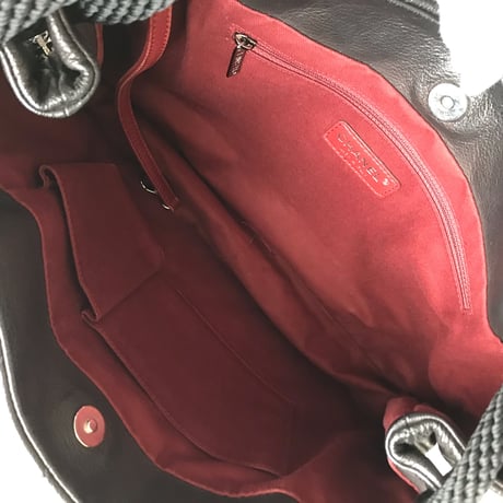 シャネル CHANEL キャビアスキン　トートバッグ