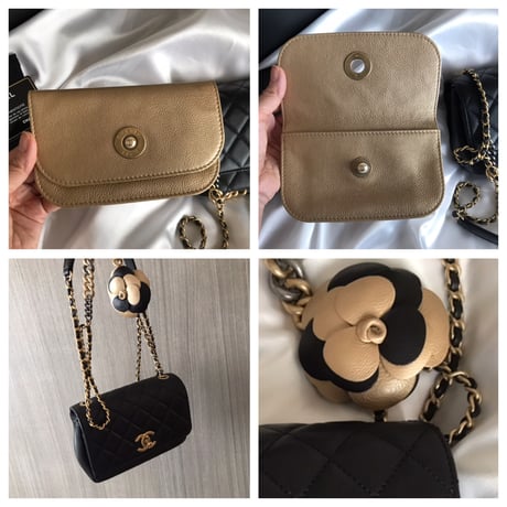 シャネル　CHANEL ミニマトラッセ チェーンショルダーバッグ