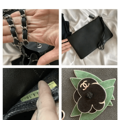 シャネル　CHANEL マットキャビアスキン　トートバッグ
