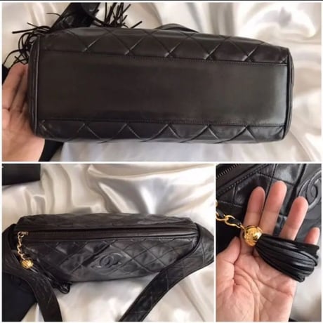 シャネル CHANEL マトラッセ  フリンジ ショルダーバッグ