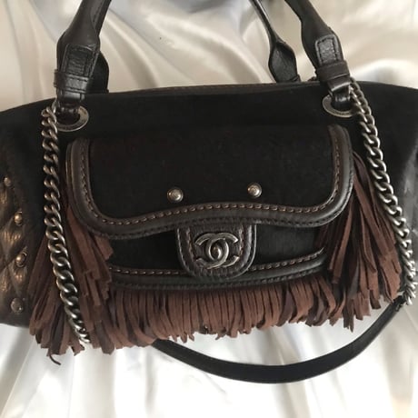 シャネル CHANEL パリダラス　2way ショルダーバッグ