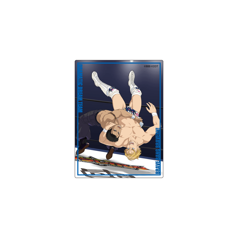 ブレイバーン ＤＤＴプロレス コラボ クリアファイル イサミ スミス A ブレイバーン DDTプロレス コラボ クリアファイル イサミ スミス A